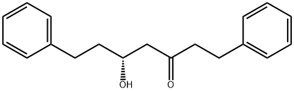 (5R)-5-Hydroxy-1,7-diphenyl-3-heptanone 구조식 이미지