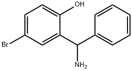 Phenol, 2-(aminophenylmethyl)-4-bromo- 구조식 이미지