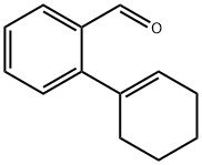 Benzaldehyde, 2-(1-cyclohexen-1-yl)- 구조식 이미지