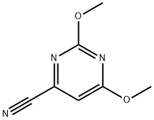 4-Pyrimidinecarbonitrile, 2,6-dimethoxy- 구조식 이미지
