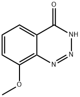 8-Methoxybenzo[d][1,2,3]triazin-4(3H)-one Structure