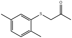 2-Propanone, 1-[(2,5-dimethylphenyl)thio]- Structure