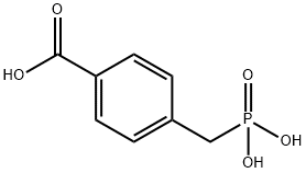 Benzoic acid, 4-(phosphonomethyl)- Structure