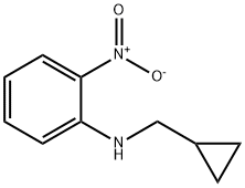 Benzenamine, N-(cyclopropylmethyl)-2-nitro- Structure