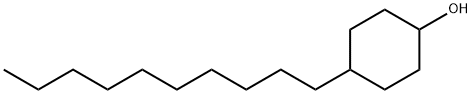 Cyclohexanol, 4-decyl- Structure