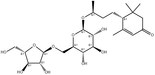 Leeaoside Structure