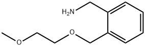 Benzenemethanamine, 2-[(2-methoxyethoxy)methyl]- 구조식 이미지