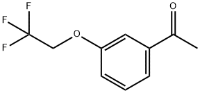 Ethanone, 1-[3-(2,2,2-trifluoroethoxy)phenyl]- 구조식 이미지