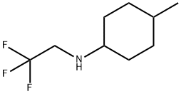 Cyclohexanamine, 4-methyl-N-(2,2,2-trifluoroethyl)- Structure