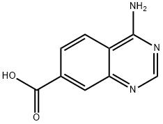 4-aminoquinazoline-7-carboxylic acid Structure