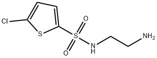 2-Thiophenesulfonamide, N-(2-aminoethyl)-5-chloro- Structure