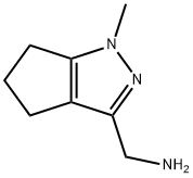 3-Cyclopentapyrazolemethanamine, 1,4,5,6-tetrahydro-1-methyl- Structure