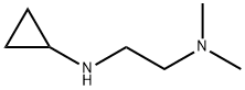 1,2-Ethanediamine, N2-cyclopropyl-N1,N1-dimethyl- Structure