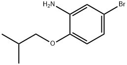 Benzenamine, 5-bromo-2-(2-methylpropoxy)- Structure