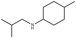 Cyclohexanamine, 4-methyl-N-(2-methylpropyl)- Structure