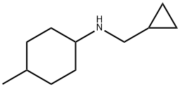 Cyclohexanamine, N-(cyclopropylmethyl)-4-methyl- Structure