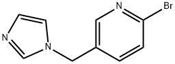 5-((1H-imidazol-1-yl)methyl)-2-bromopyridine 구조식 이미지