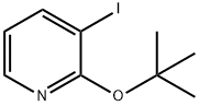 Pyridine, 2-(1,1-dimethylethoxy)-3-iodo- Structure