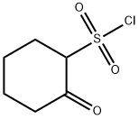 Cyclohexanesulfonyl chloride, 2-oxo- Structure