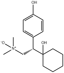 (S)-O-Desmethyl Venlafaxine N-Oxide 구조식 이미지