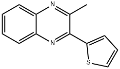 Quinoxaline, 2-methyl-3-(2-thienyl)- Structure