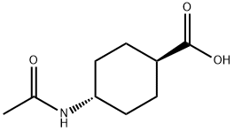rac-(1r,4r)-4-acetamidocyclohexane-1-carboxylic acid, trans Structure