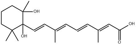 5,6-Dihydro-5,6-Dihydroxy Retinoic Acid Structure