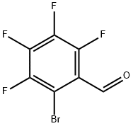Benzaldehyde, 2-bromo-3,4,5,6-tetrafluoro- 구조식 이미지