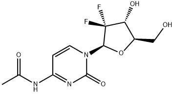 N-Acetyl-2'-deoxy-2',2'-difluorocytidine Structure