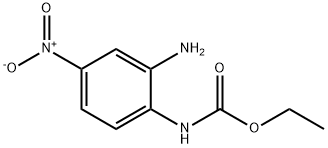 N-(2-Amino-4-nitrophenyl)carbamic Acid Ethyl Ester Structure