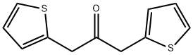 1,3-di(thiophen-2-yl)propan-2-one 구조식 이미지