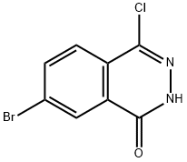 1(2H)-Phthalazinone, 7-bromo-4-chloro- Structure