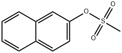 2-Naphthalenol, 2-methanesulfonate Structure