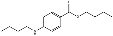 Butylaminobenzoic acid methyl ester (Tetrabutyl) Structure