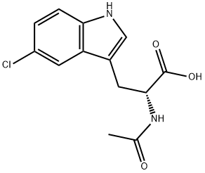 Ac-D-5-ChloroTryptophan Structure