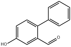 [1,1'-Biphenyl]-2-carboxaldehyde, 4-hydroxy- Structure