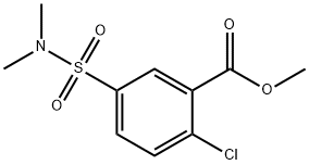 Methyl 2-Chloro-5-(dimethylsulfamoyl)benzoate Structure