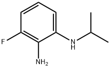 3-fluoro-1-N-(propan-2-yl)benzene-1,2-diamine Structure