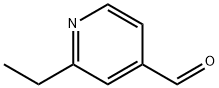 4-Pyridinecarboxaldehyde, 2-ethyl- Structure