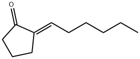 (2E)-2-Hexylidenecyclopentanone Structure