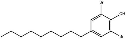 Phenol, 2,6-dibromo-4-nonyl- Structure