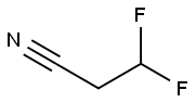 3,3-difluoropropanenitrile 구조식 이미지