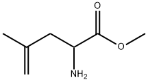 Methyl 2-Amino-4-methylpent-4-enoate 구조식 이미지