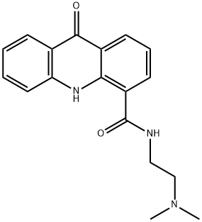 4-Acridinecarboxamide, N-[2-(dimethylamino)ethyl]-9,10-dihydro-9-oxo- Structure