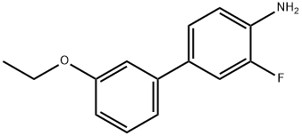 3'-Ethoxy-3-fluorobiphenyl-4-amine 구조식 이미지