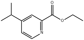 2-Pyridinecarboxylic acid, 4-(1-methylethyl)-, ethyl ester Structure