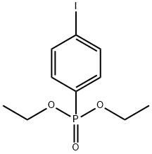 Phosphonic acid, P-(4-iodophenyl)-, diethyl ester Structure