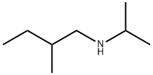 1-Butanamine, 2-methyl-N-(1-methylethyl)- Structure