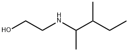 Ethanol, 2-[(1,2-dimethylbutyl)amino]- Structure