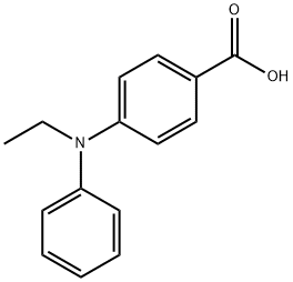 Benzoic acid, 4-(ethylphenylamino)- Structure